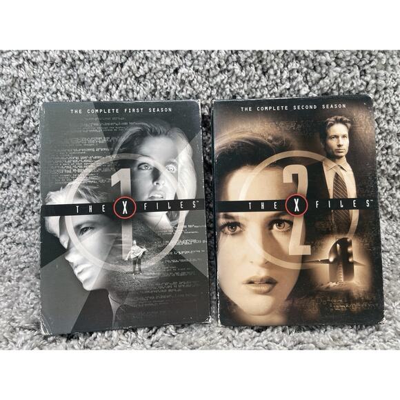 The X Files The Complete First and Second Season DVD Tv Show Bundle Set Preowned - Picture 1 of 8